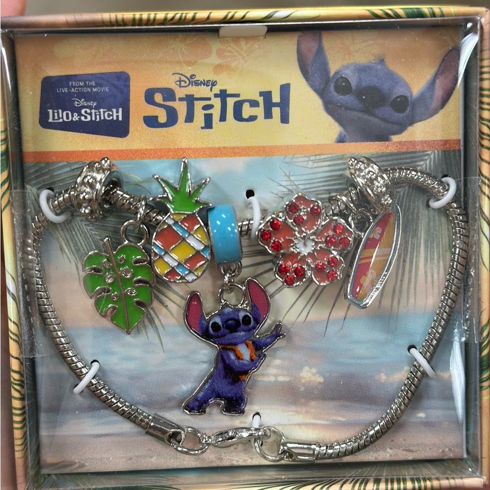 Disney Stitch Charm Bracelet